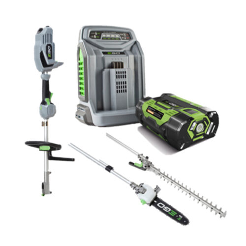 EGO MHCC1002E Multi-Tool Kit: Hedgetrimmer, & Pole Saw Attachments
