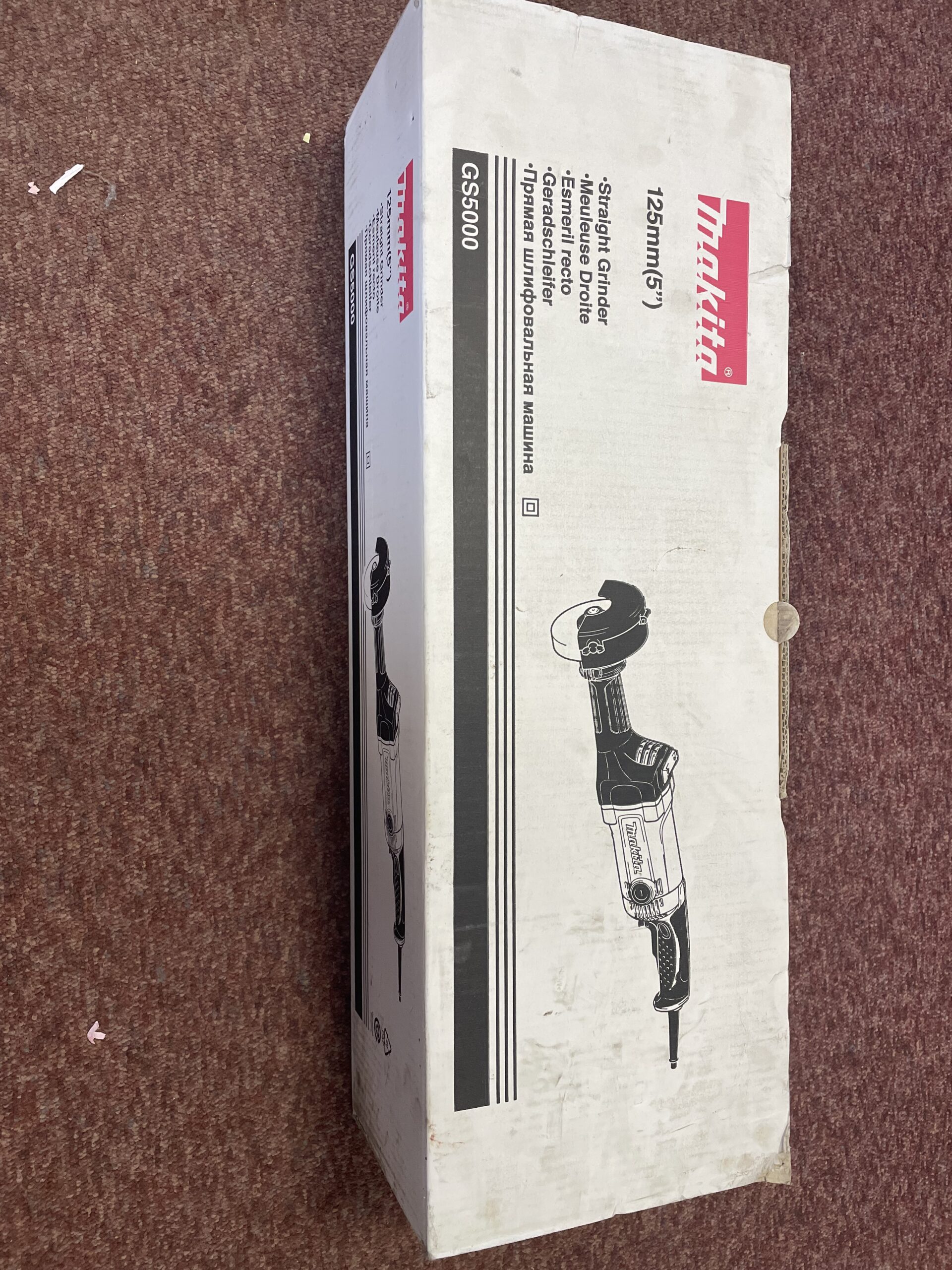 Makita GS5000 Straight Grinder 110v (Ex-Demo) - Image 2