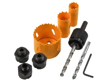 Faithfull Quick Change Arbor Holesaw Kit